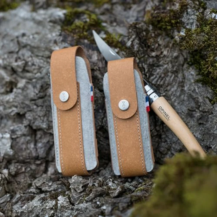 Opinel Sheath Outdoor L, Etui für Messer mit bequemer Tragelasche, schwarz – Bild 8