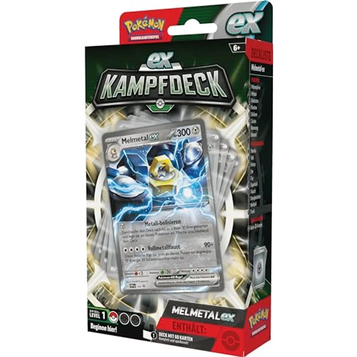 Pokémon Pokémon-Sammelkartenspiel: Kampfdeck Melmetal-ex (sofort spielbares Deck mit 60 Karten) – Bild 3