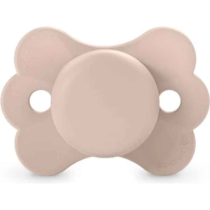 Suavinex Wonderland Schnuller, Schnuller für Babys 6-18 Monate mit physiologischem Silikon-Sauger SX Pro, symmetrisch und flach, rosa – Bild 1