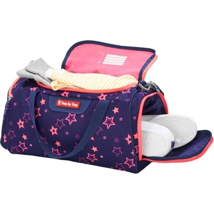 Step by Step Sporttasche 36 cm, lila, aus 100% Polyester, 36 x 19 x 20 cm – Bild 2