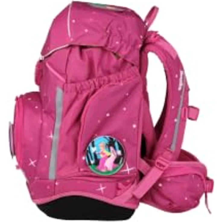 ergobag pack Schulrucksack-Set ZauBärschloss, flexibles Hauptfach, 22 Liter Volumen, wasserabweisend, mit mitwachsendem Tragesystem, recyceltes Polyester – Bild 3
