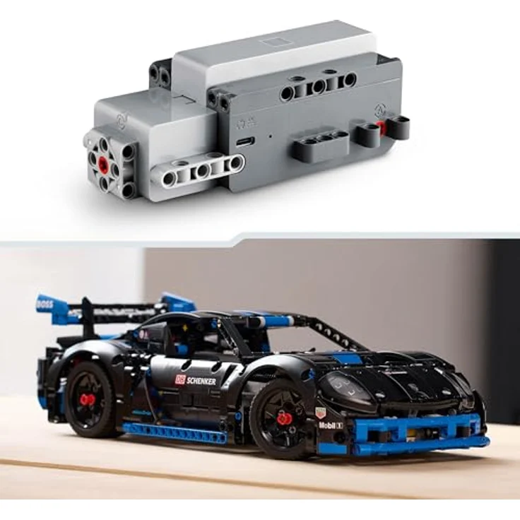 LEGO Technic Porsche GT4 e-Performance Rennwagen, Ferngesteuertes Modellauto, CONTROL+ App, wiederaufladbar, Geschenk für Kinder, ab 10 Jahren 42176 – Bild 5