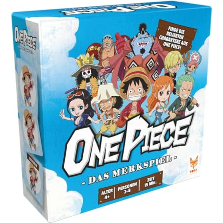Topi Games ANF2-MI-132001, Brettspiel im One Piece Design mit 50 Karten und 2 Schwierigkeitsstufen – Bild 1