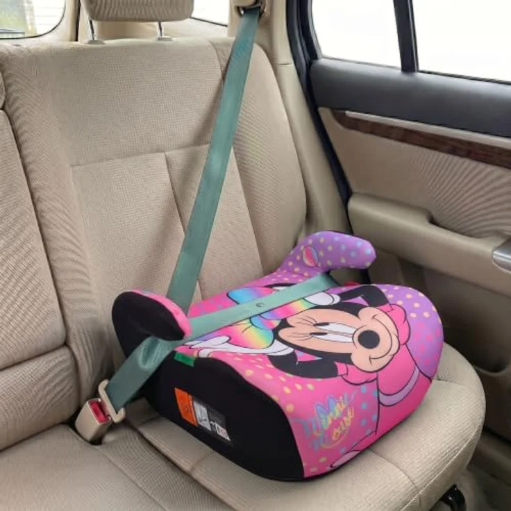 Sarcia.eu Kindersitzerhöhung Disney Minnie Mouse, Auto-Sitzerhöhung für Kinder 22–36 kg, 125–150 cm, rosa – Bild 4