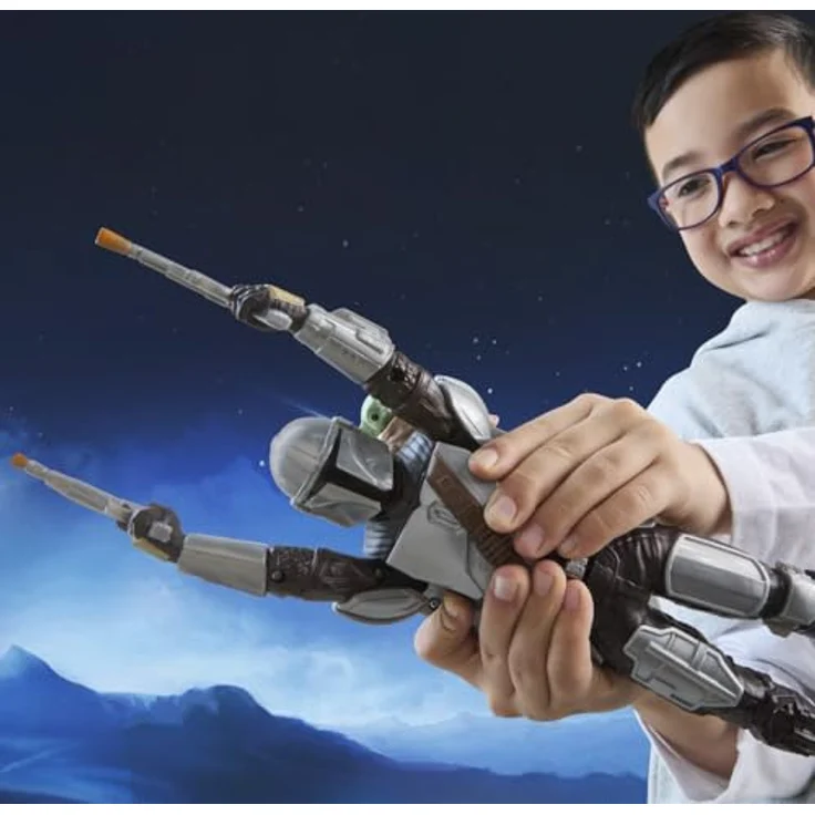 Hasbro SW The Mandalorian & Grogu, 27,9 cm Sammelfigur mit Soundeffekten und Zubehör – Bild 9