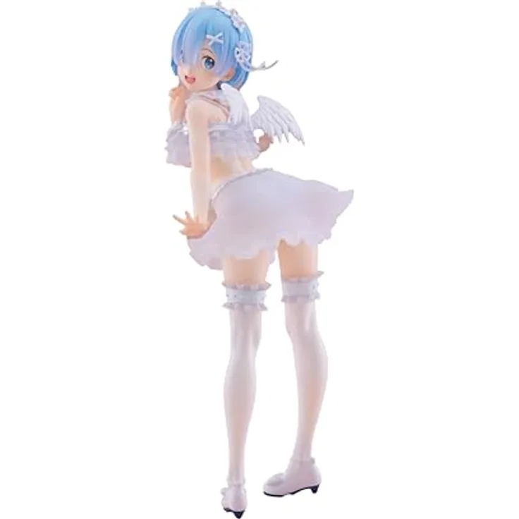 Taito Re:zero Precious Rem Pretty Angel Version, PVC Figur 23 cm, Sammelfigur