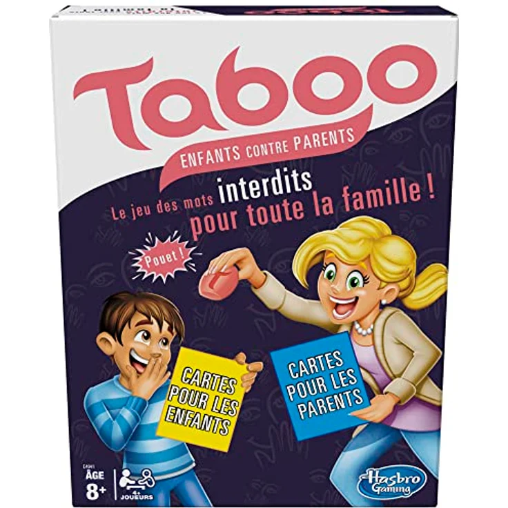 Hasbro E4941101 Tabu Familien Edition - französische Version – Bild 2