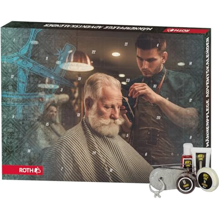 Roth Adventskalender Männerpflege, Pflegeprodukte für Erwachsene – Bild 2