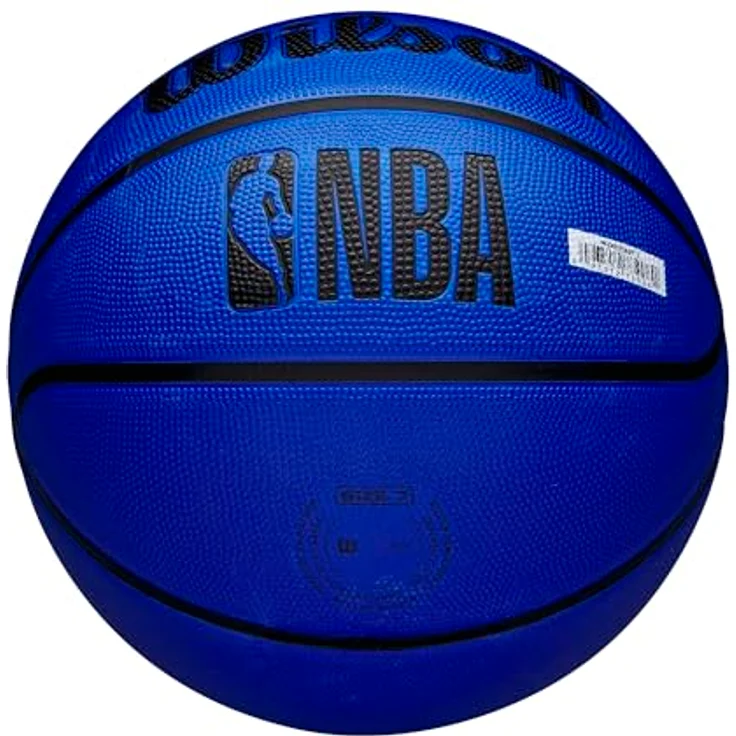 Wilson NBA Team Tribute Solid Basketball, Dallas Mavericks, drei Schichten Konstruktion mit eingearbeitetem Design – Bild 6
