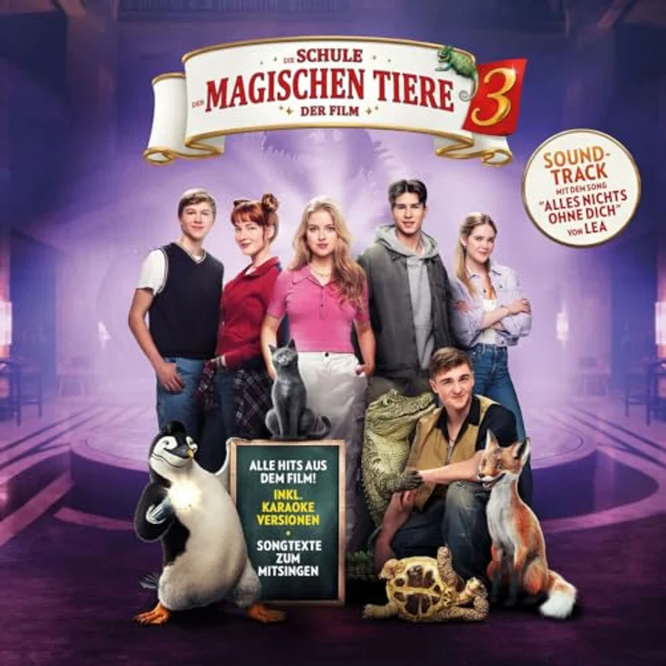 Universal Hörspiel Die Schule der magischen Tiere 3 - der Soundtrack, Musik-CD mit 14 Songs und Karaoke-Versionen – Bild 2