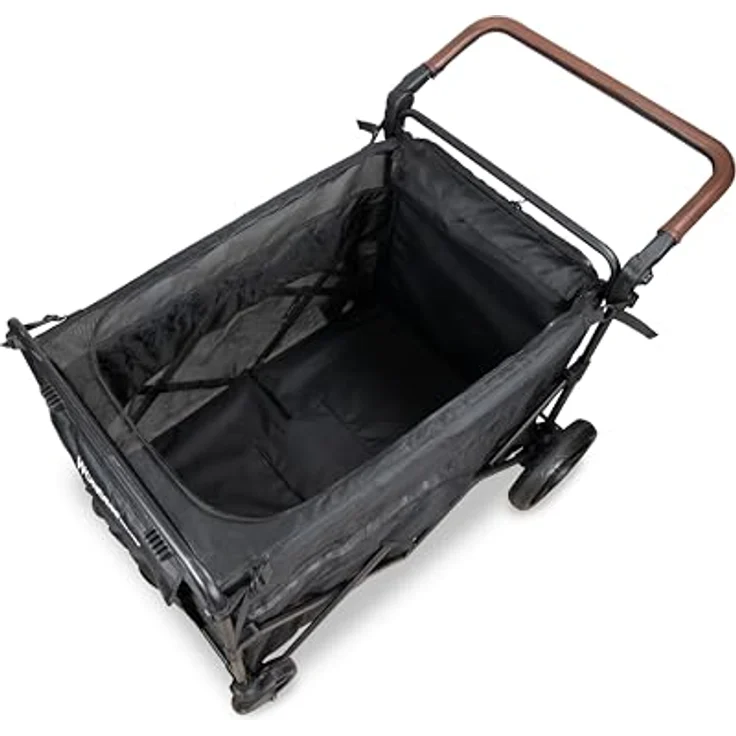 WONDERFOLD PXL Pet Heavy Duty Wagon, Bollerwagen für Tiere, schwarz, Metall/Textil, 72.50x107.50x117 cm – Bild 6