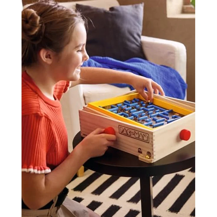 Brio PAC-MAN Labyrinth, Brettspiel mit retro-inspiriertem Maze und zahlreichen Hindernissen – Bild 6