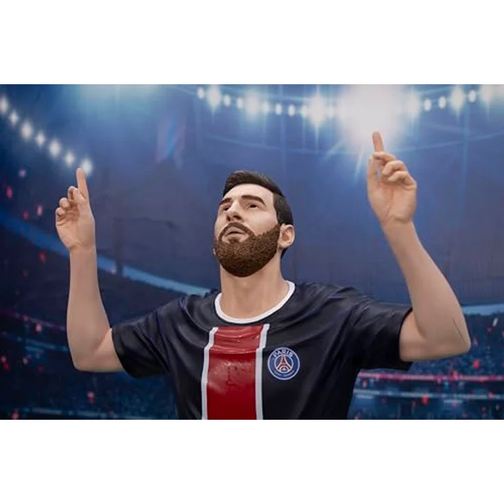 SoccerStarz Football's Finest - Lionel Messi Statue, 1:3 Sammelfigur in PSG Heimtrikot, 60 cm, limitierte Auflage – Bild 5