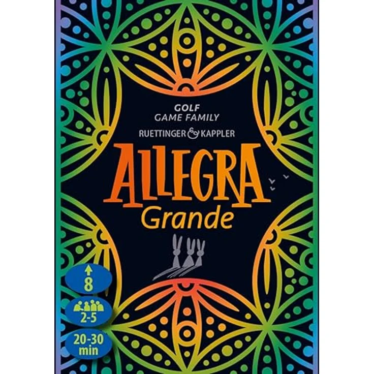 Sonstige Verlage ALLEGRA Grande, Brettspiel mit 16er-Auslage, taktischen Aktionskarten und Joker-Funktionen – Bild 2