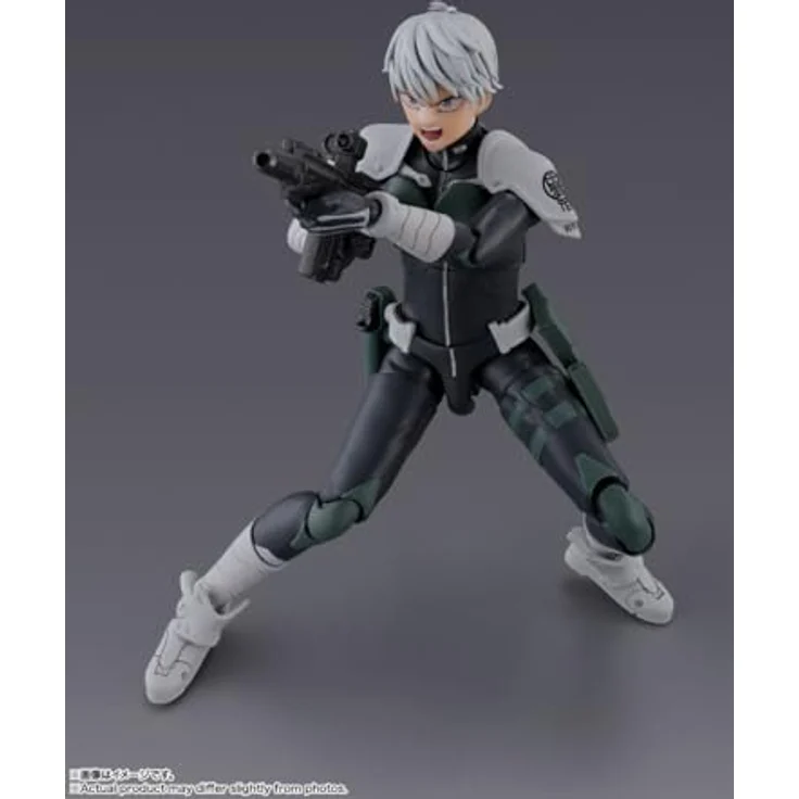 TAMASHII NATIONS Kaiju Nr. 8 Reno Ichikawa, S.H.Figuarts Actionfigur mit dynamischer Beweglichkeit, detaillierter Austattung und optionalen Gesichtsausdrücken – Bild 5