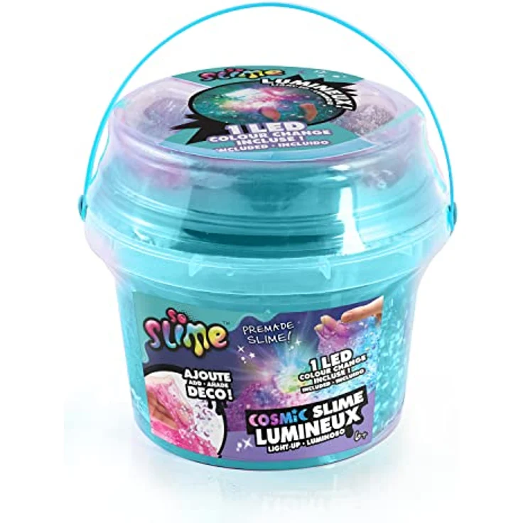 Canal Toys Slime SSC 217, Mehrfarbiger Experimentierschleim mit 350 Gramm, inkl. LED und Dekorationsbeuteln – Bild 3