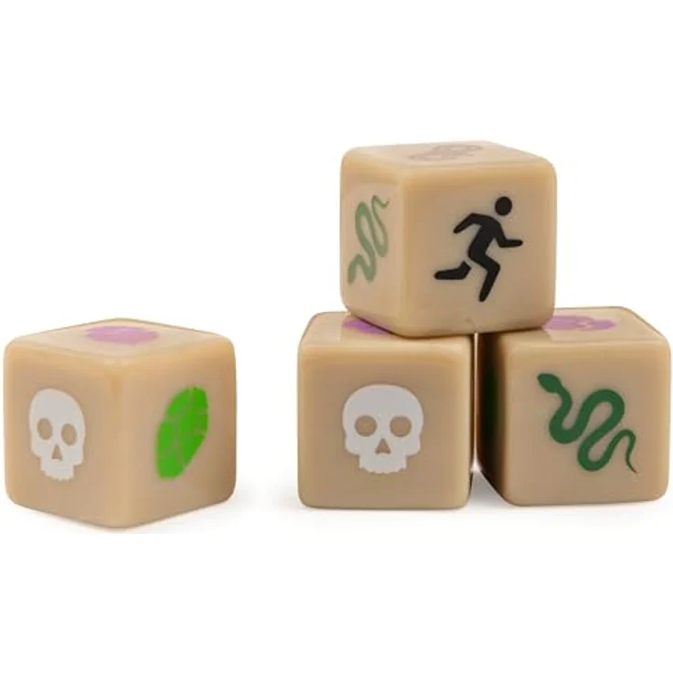 Spin Master Jumanji - deutsche Neuauflage Brettspiel, das actiongeladene Familienspiel für 2–4 mutige Abenteurer ab 8 Jahren – Bild 7