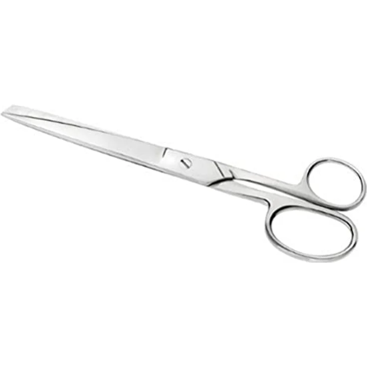 WESTCOTT Papierschere Edelstahl, 20 cm mit ergonomischen Griffen und hochglänzender Oberfläche – Bild 1