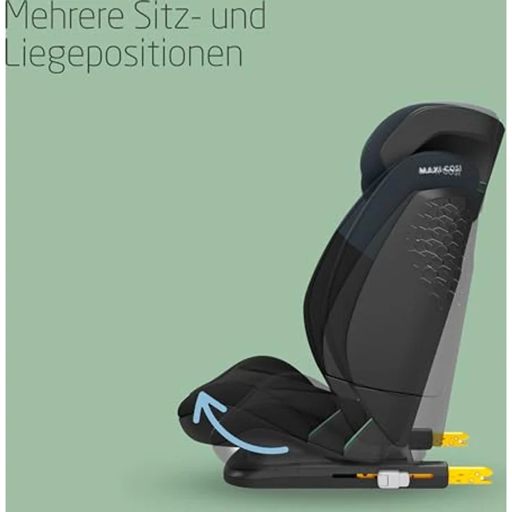 Maxi-Cosi Kindersitz RodiFix S i-Size, mit G-Cell Seitenaufprallschutz & Isofix, Tonal Black – Bild 4