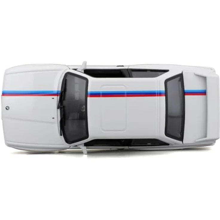 Bburago BMW M3 1988 Modellfahrzeug, weiß – Bild 8