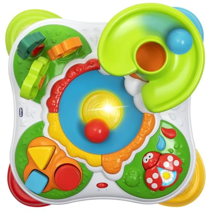 Chicco Waldspieltisch, Lernspielzeug mit 4 Spielbereichen, 2 Modi und interaktiven Funktionen – Bild 4