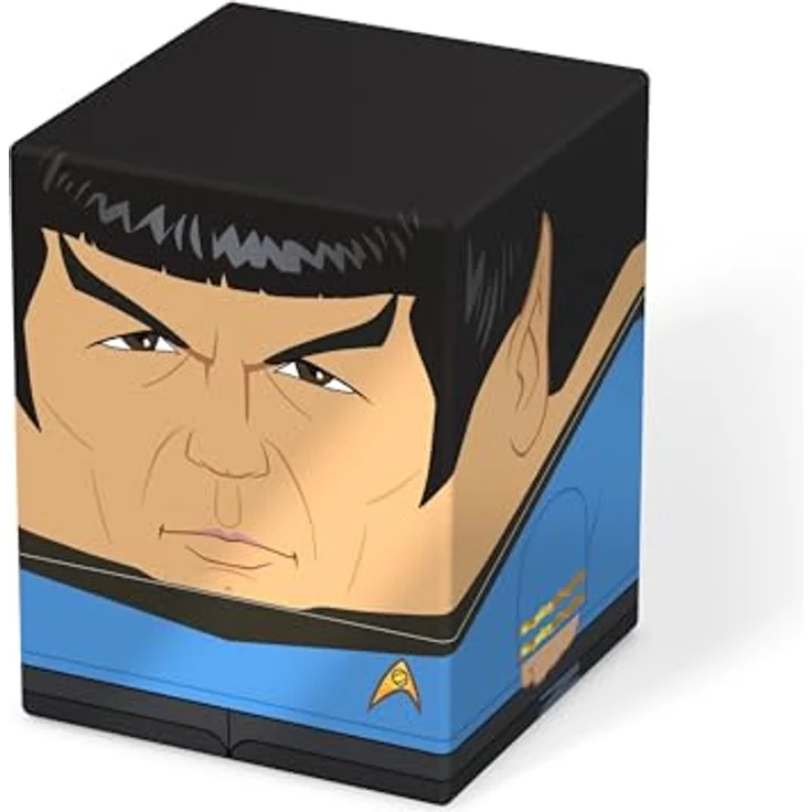 Ultimate Guard Squaroes Squaroe Star Trek: The Original Series ST011 - Spock, Deckbox für bis zu 100 Kartenspiele, offizielles Lizenzprodukt – Bild 2