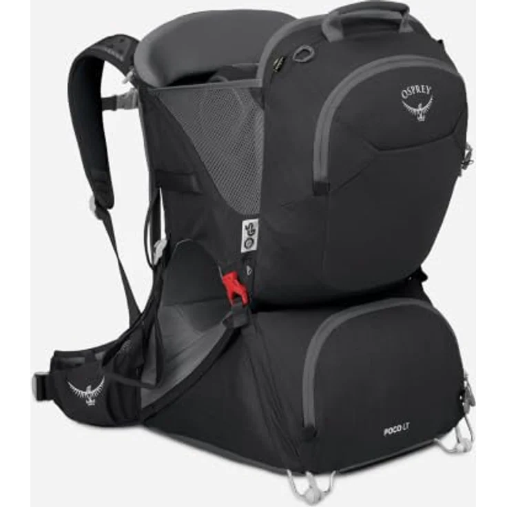 Osprey Poco LT, Babytrage mit optimalem Tragekomfort, robustem Nylon und praktischen Fächern – Bild 17