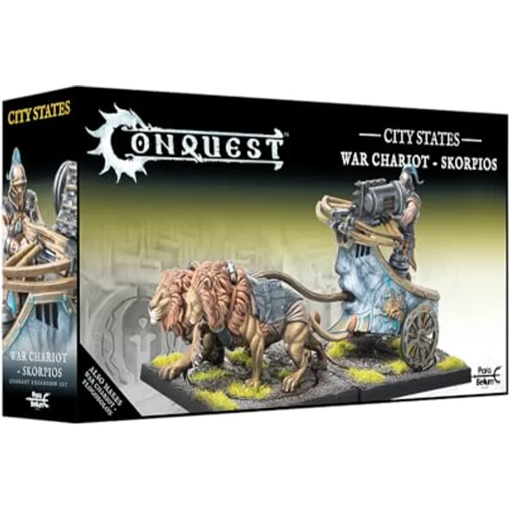 Para Bellum Wargames City States: War Chariot Skorpios, mobile Kriegsmaschine mit langen Reichweitenwaffen