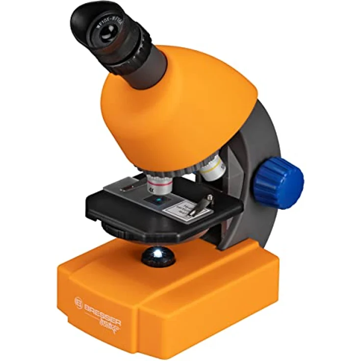 Bresser Junior Mikroskop & Teleskop Set, Mikroskop 40x-640x Vergrößerung, Teleskop 40/400mm, für Kinder ab 8 Jahren – Bild 4