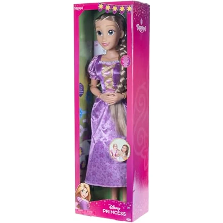 Jakks Pacific Disney Princess Rapunzel Playdate Puppe, ca. 80 cm, magische Abenteuerfigur – Bild 2