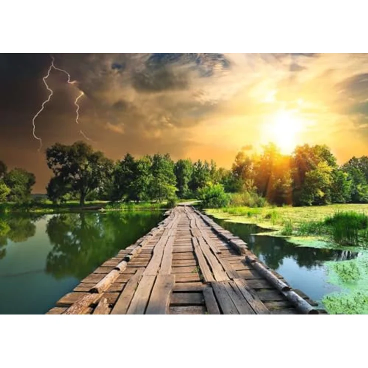 Ravensburger Puzzle 12000305 - Mystisches Licht - 1000 Teile, Natur-Aufnahme, für Erwachsene und Kinder ab 14 Jahren, 69,90 cm x 49,70 cm – Bild 2