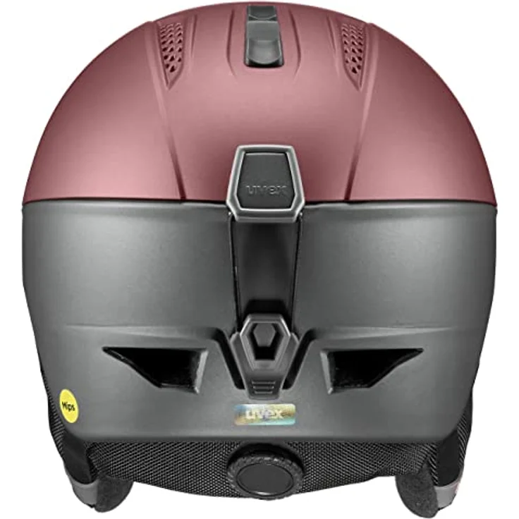 uvex ultra MIPS - Skihelm für Damen und Herren - MIPS-Sysytem - individuelle Größenanpassung - antique rose - grey matt - 51-55 cm - Preisvergleich – Bild 3