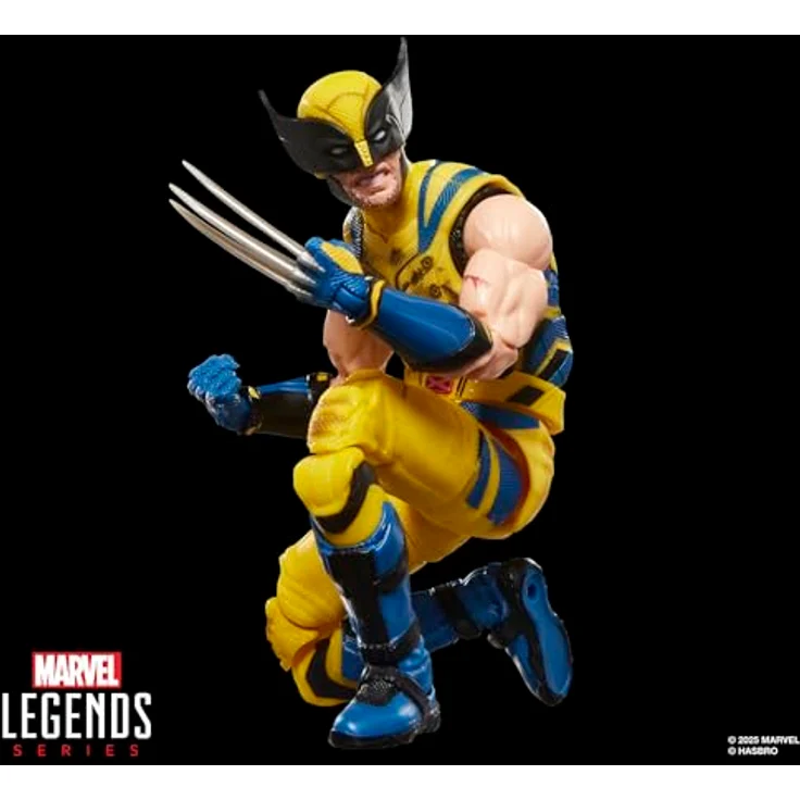 Marvel Legends Series Wolverine, 15 cm Action-Figur mit austauschbarem Kopf und Händen, inspiriert von Marvel Studios' Deadpool & Wolverine – Bild 3