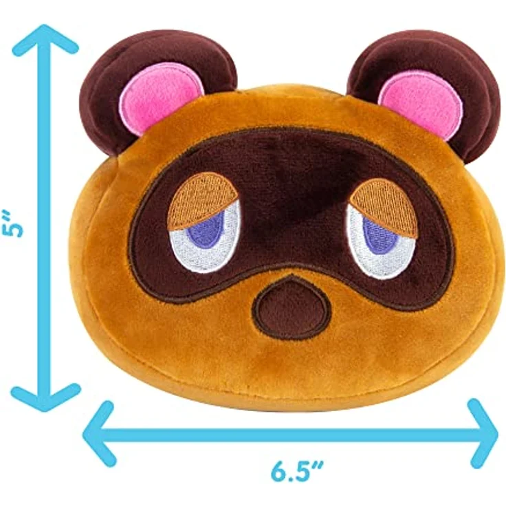 Animal Crossing Kuscheltier Animal Crossing - Mocchi-Mocchi Plüschfigur - Tom Nook Junior (NEU & O, super weich und umarmbar, Nook Inc. Chef, matschige Textur, Japan Design, Nintendo Charaktere - Club Mocchi - Soft Toy - Tan – Bild 4