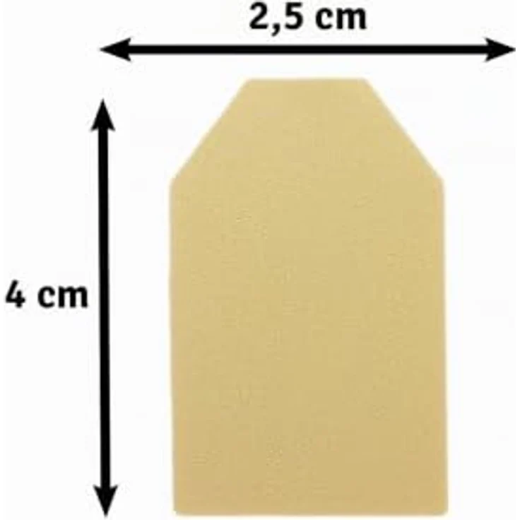 Vaessen Creative Motivstanzer Heavy Duty, Stanzer für Kartenbasteln und Scrapbooking, 4 x 2,5 cm, für dicke Papierarten wie PVC und Kork – Bild 3