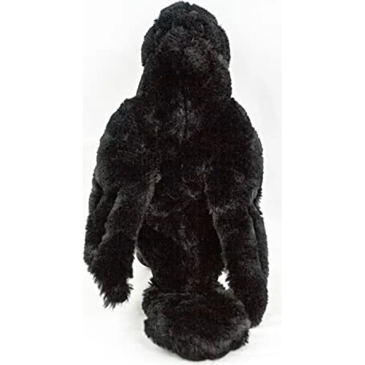 Uni-Toys Kuscheltier Rabe 33 cm, schwarz, kuschelweicher Plüsch, maschinenwaschbar bis 30°C – Bild 4