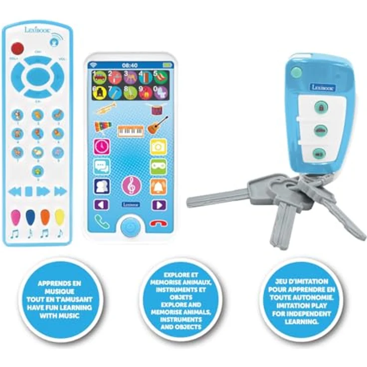 Lexibook Multilinguales Lernspielzeug, interaktives Tablet für Kinder ab 1 Jahr, robust und sicher – Bild 3