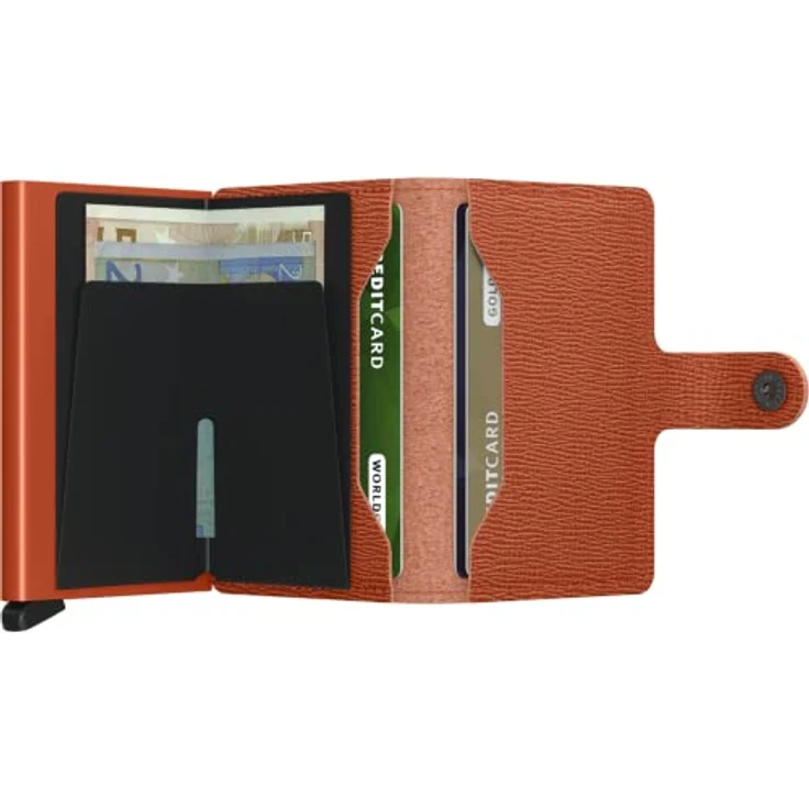 Secrid Miniwallet Pumpkin Einheitsgröße Unisex Erwachsene, Kürbis, Talla única, Modern – Bild 4