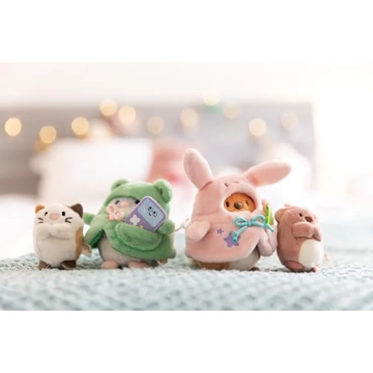 NICI Kuscheltier Bär Nomo 5cm braun - Stofftier aus weichem Plüsch, zum Anhängen, für Kinder & Erwachsene - Geschenkidee – Bild 5