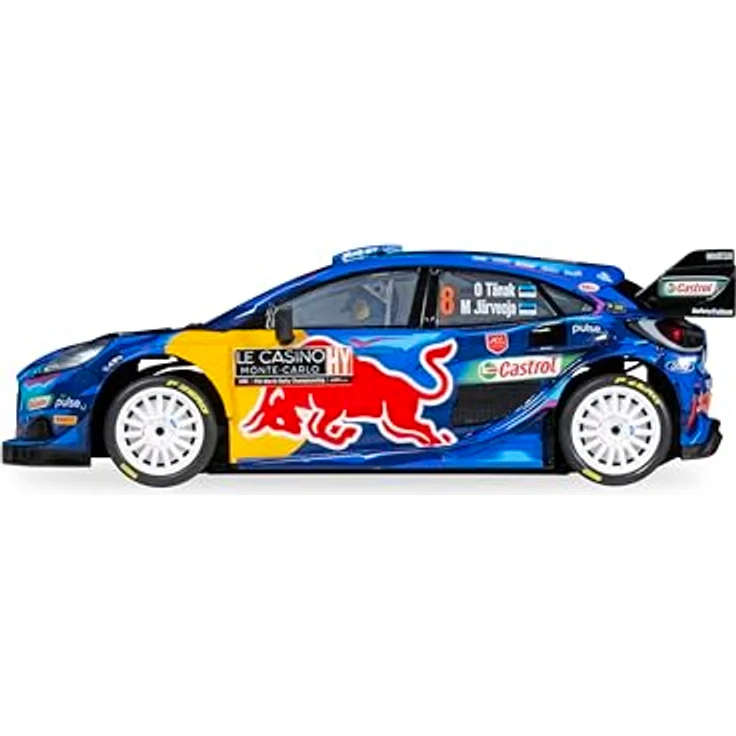 Scalextric C4501 1:32 Ford Puma Rally1 MC 2023 HD Slotcar - Rennbahnauto mit detailgetreuem Design und integrierter Fahrerfigur – Bild 3