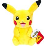 Pokémon PKW3457-20cm Plüsch - Pikachu, offizielles Plüsch