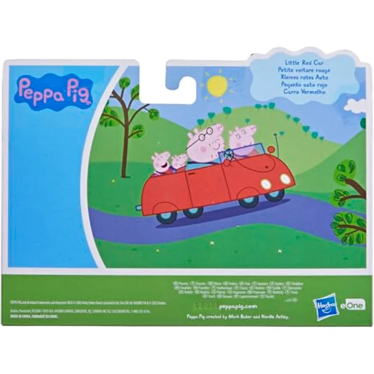 Hasbro F22125X0 Peppa Pig rotes Auto – Bild 5