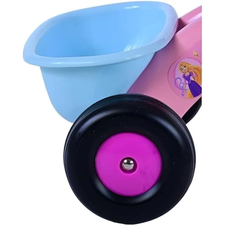 Volare Dreirad Disney Prinzessin Mädchen Rosa, 1-3 Jahre, Max. 25 kg, Praktischer Korb, tragfähig – Bild 4