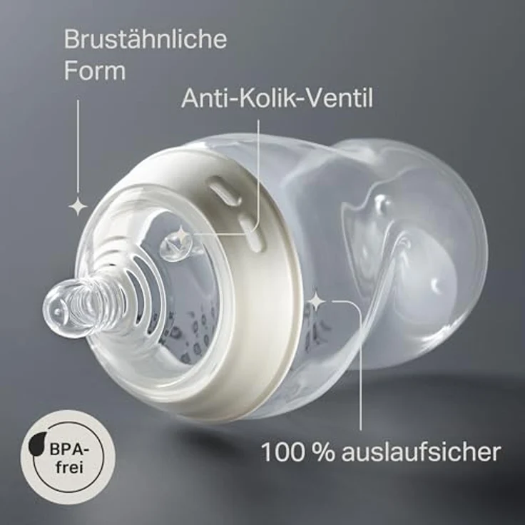 Tommee Tippee Closer to Nature, Colour my World - Hawaii, 260ml Fläschchen, 3er Pack, Mehrfarbig – Bild 5