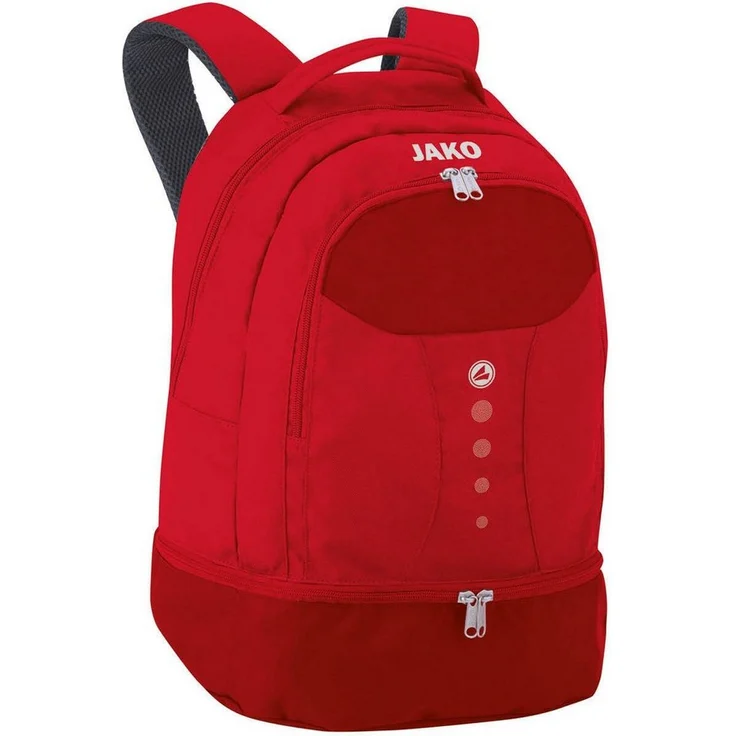 Jako Sporttasche 1816 Rucksack Striker mit Bodenfach, Unisex, Polyester 600 D, 34 x 21 x 46 cm (LxBxH)