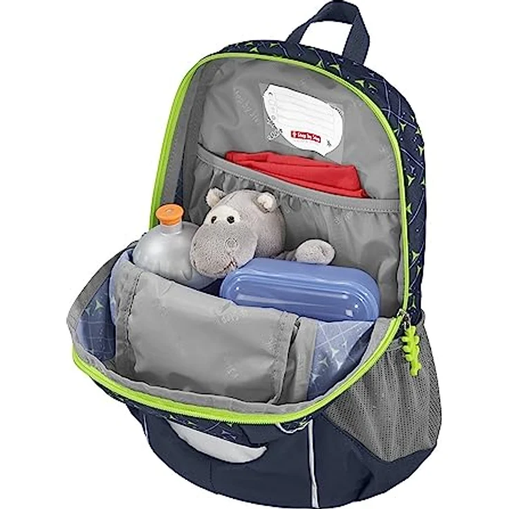 Step by Step Rucksack-Set KIGA Maxi „Little Wild Cat Chiko“, ergonomisch mit separatem Innenfach, höhenverstellbarem Brustgurt, 10 l, für Kita, Kindergarten & Freizeit, ab 3 Jahren – Bild 5