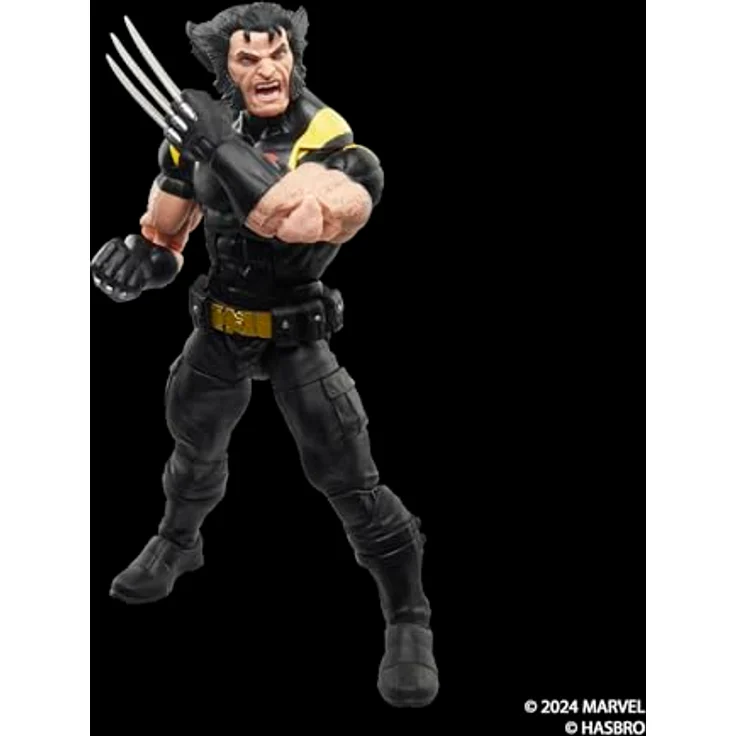 Hasbro Marvel Legends Wolverine X-Treme X-Men Figur, 15 cm, vollbeweglich mit 4 Accessoires – Bild 8