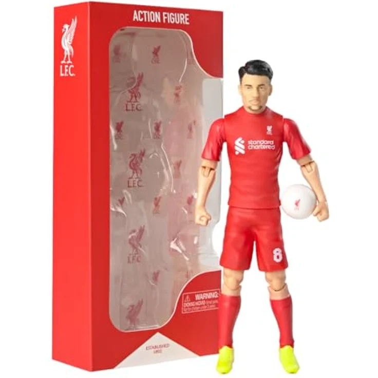 Banbotoys FC Liverpool Dominik Szoboszlai Actionfigur, 20cm Sammelfigur – Bild 2