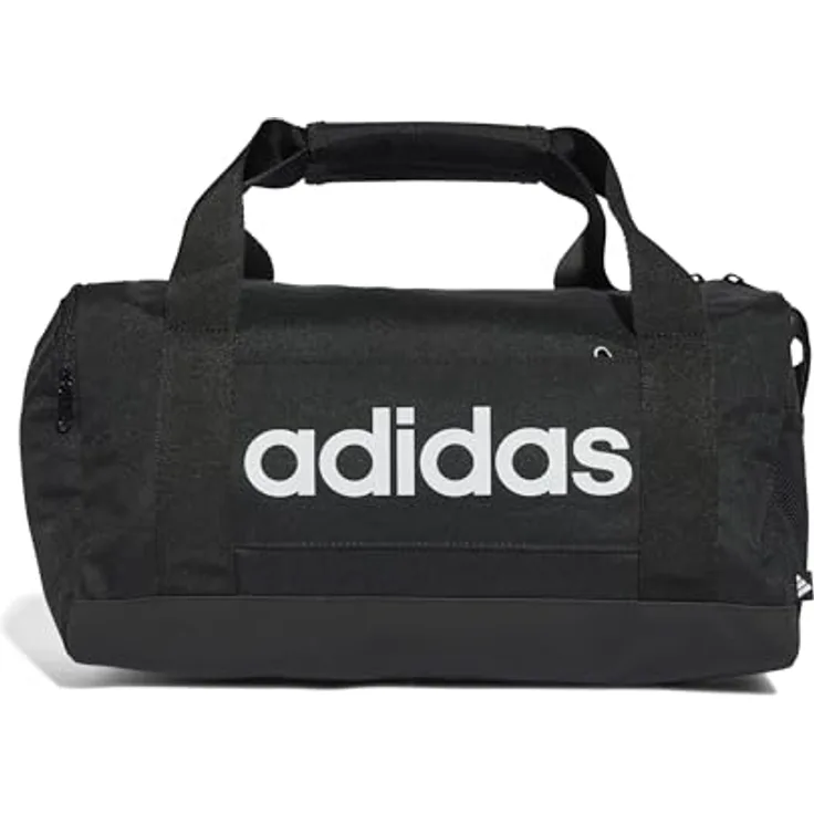 adidas Performance Linear Sporttasche XS 37 cm, Schwarz, mit geräumigem Hauptfach und verstellbarem Schultergurt