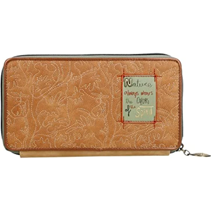Anekke Geldbörse Amazonia, mit RFID-Blocker Schutz, in Multicolor (hellbraun / beige / khaki / Motiv) – Bild 3